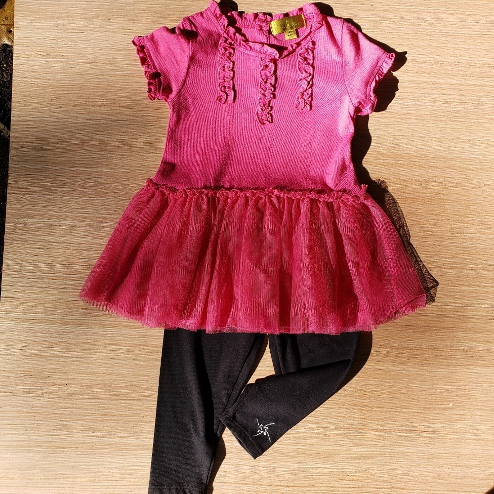 Nicole Miller 2Pc Girl’s Outfit 18mths